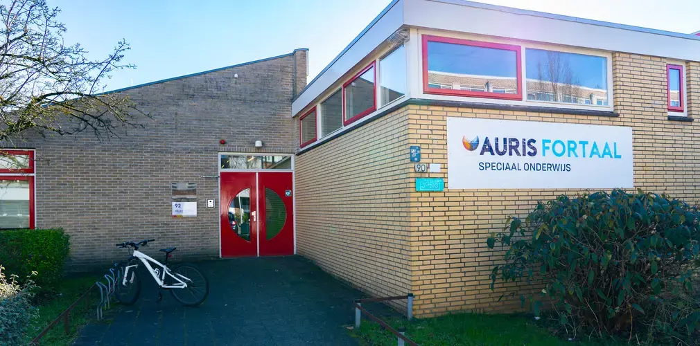 Vooraanzicht van locatie Fortaal