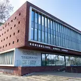 Onderaanzicht van gebouw