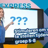 Thumbail stimuleren om vragen te stellen tijdens de les groep 5-8