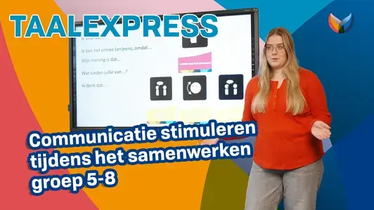 Thumbnail communicatie stimuleren tijdens het samenwerken groep 5-8