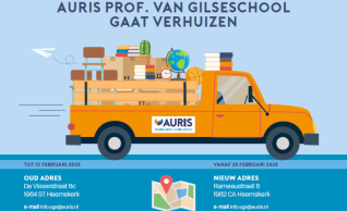 Auris Prof. Van Gilseschool, locatie Heemskerk verhuist in februari naar een andere locatie