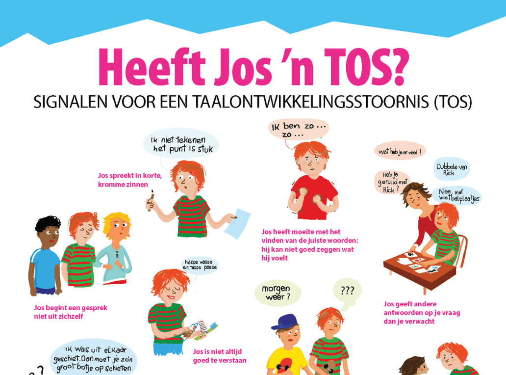 Poster: Jos heeft 'n TOS - basisschool