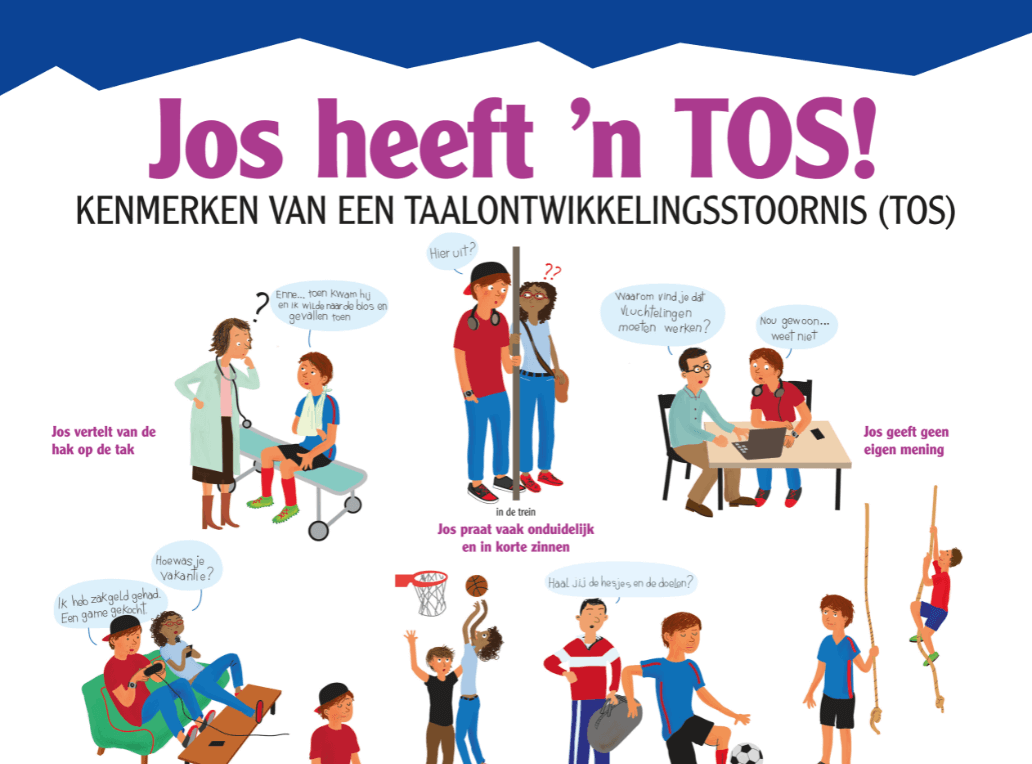 Poster: Jos heeft 'n TOS - voortgezet onderwijs