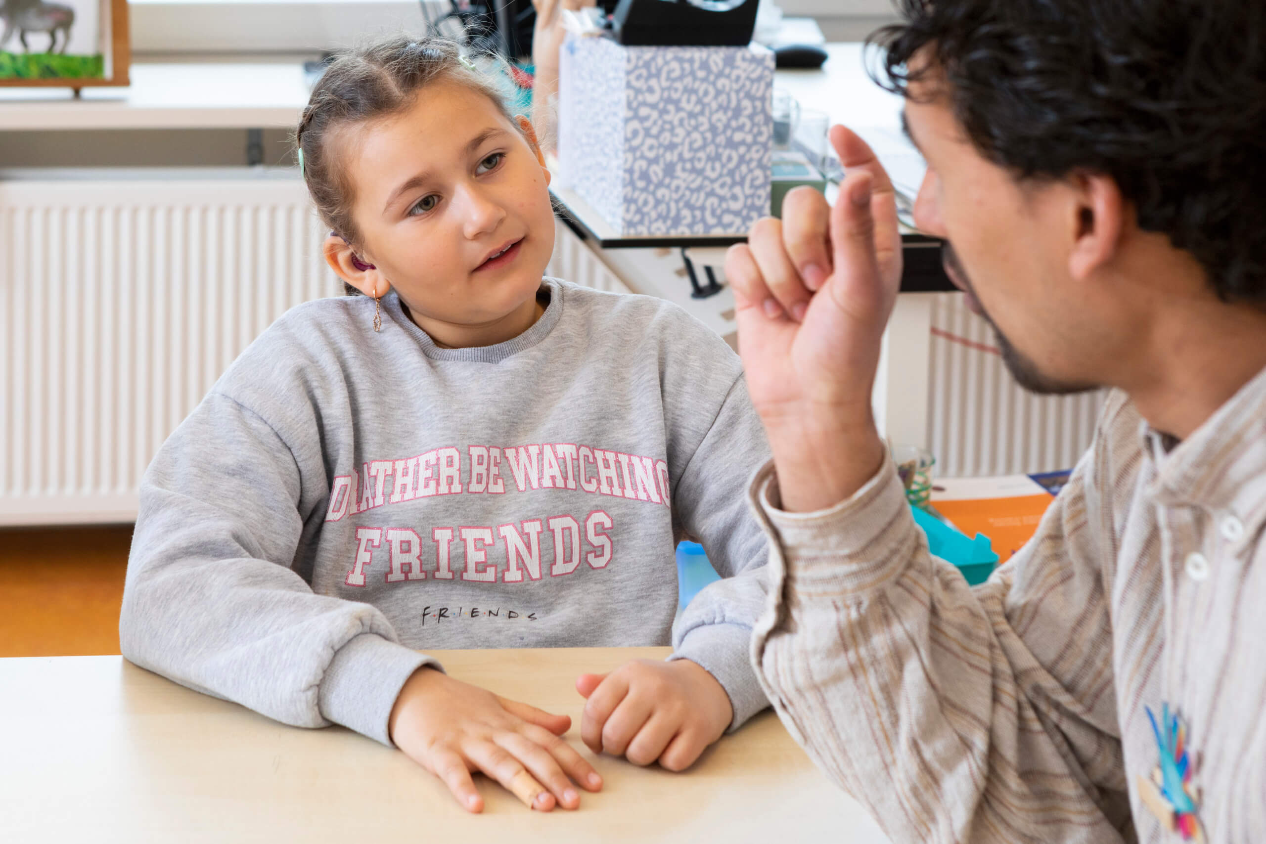 Leerkracht Maarten in groep 6