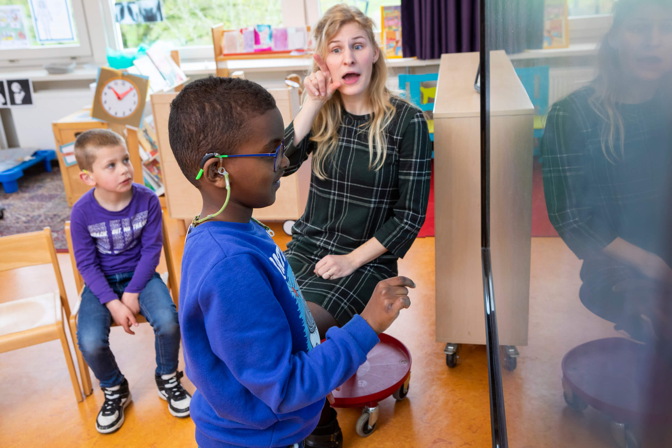 Tweetalig onderwijs bij Auris